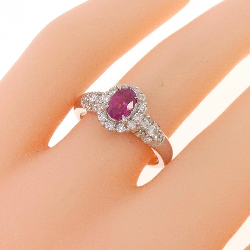 Nhẫn Ruby PT900 0.73CT 669791