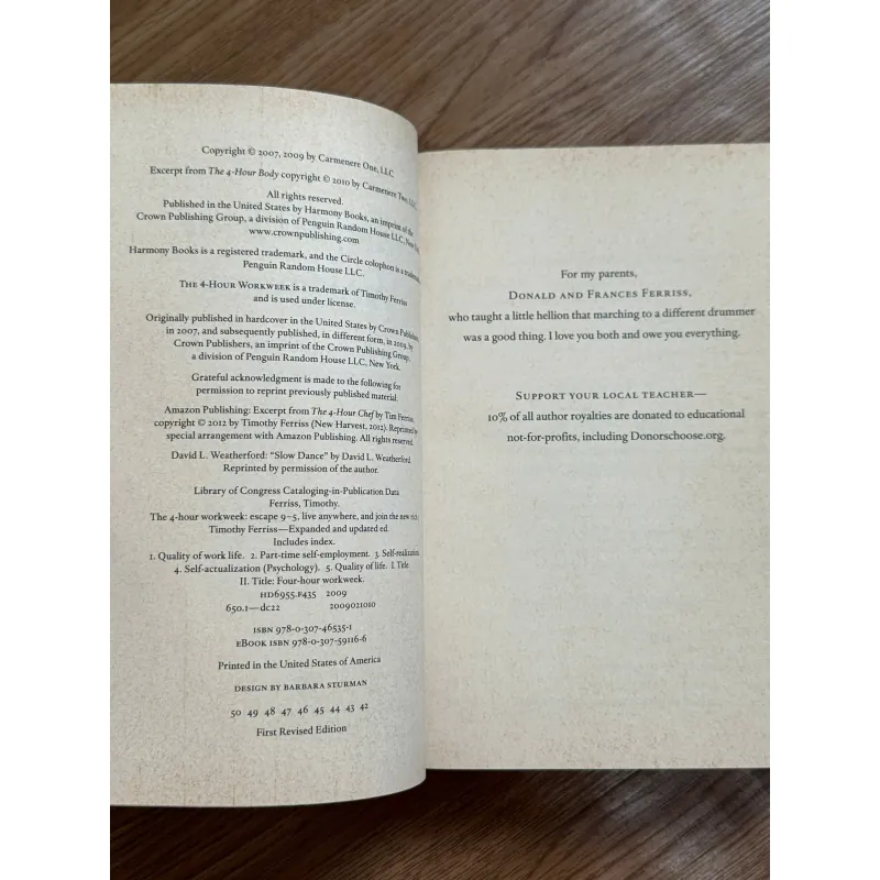 The 4-Hour Work Week - Timothy Ferriss 787599