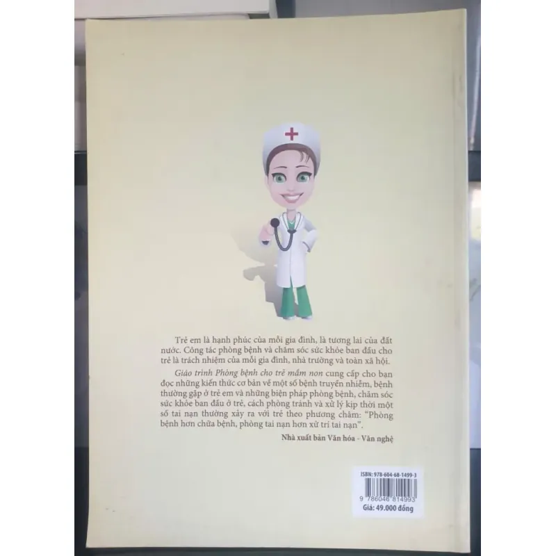 Giáo trình Phòng bệnh cho trẻ mầm non - Nhà xuất bản Văn hóa 714150