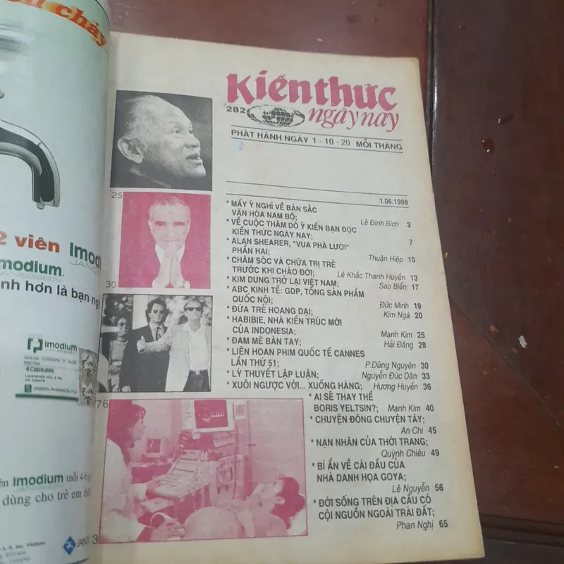 KIẾN THỨC NGÀY NAY số 282 ngày 1.06.1998 593640