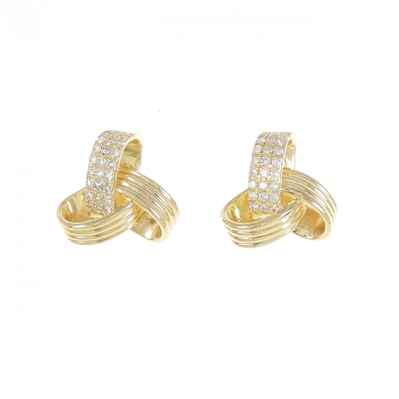 K18YG Bông tai kim cương 0.25CT - Hàng hiệu Chính hãng 868131