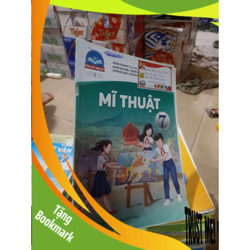 (TẶNG BOOKMARK) Mĩ thuật lớp 7 (Chân trời sáng tạo) Giáo khoa RBK2702 947815