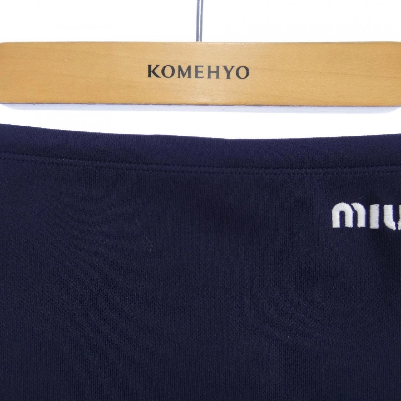 Chân váy mini nylon MIU MIU MMG505 S000 14SJ - Hàng hiệu Authentic 651147