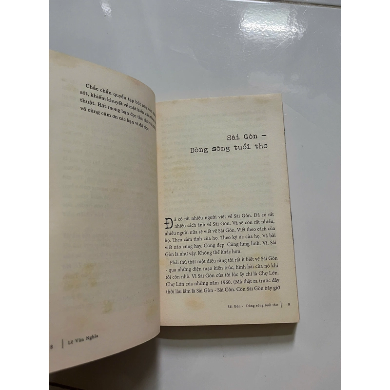 SÀI GÒN DÒNG SÔNG TUỔI THƠ: tạp bút 447485