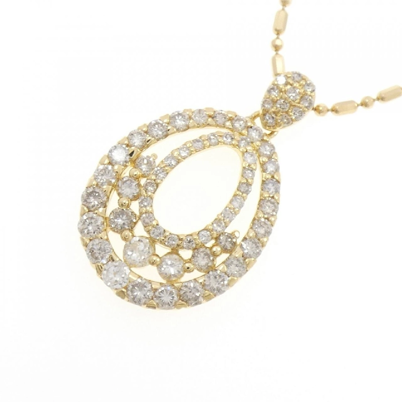 K18YG Dây chuyền kim cương 2.00CT - Hàng hiệu Chính hãng 850698