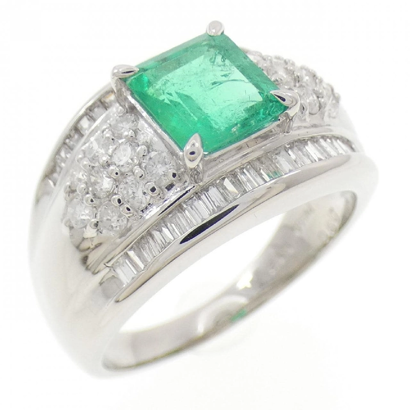 Nhẫn Emerald PT900 1.16CT - Hàng hiệu Chính hãng 847460