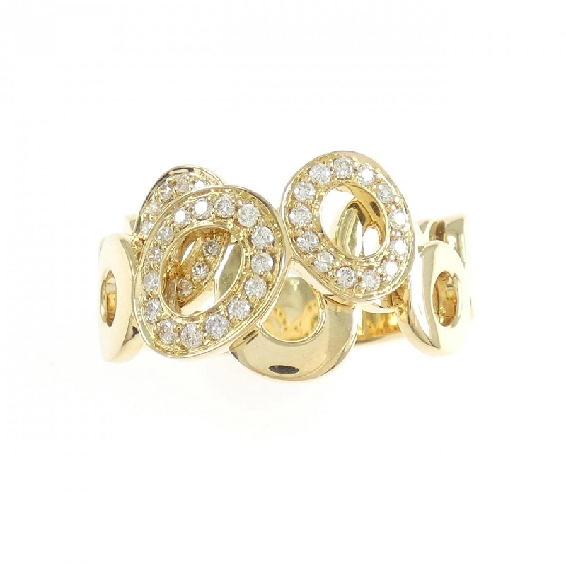 Nhẫn kim cương 750YG 0.35CT - Hàng hiệu Authentic 850781