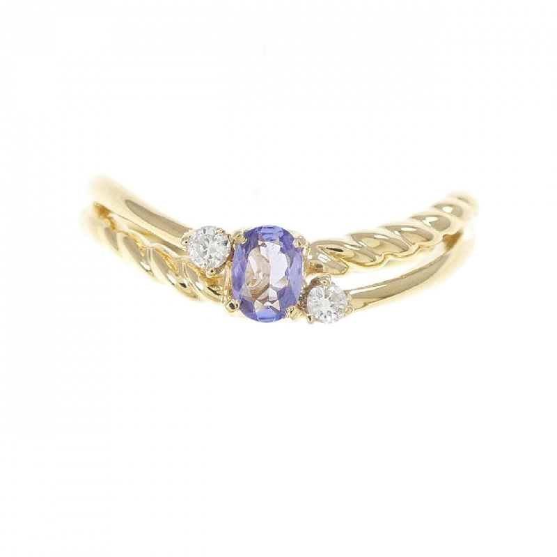 Nhẫn Tanzanite K18YG - Hàng hiệu Chính hãng 853372