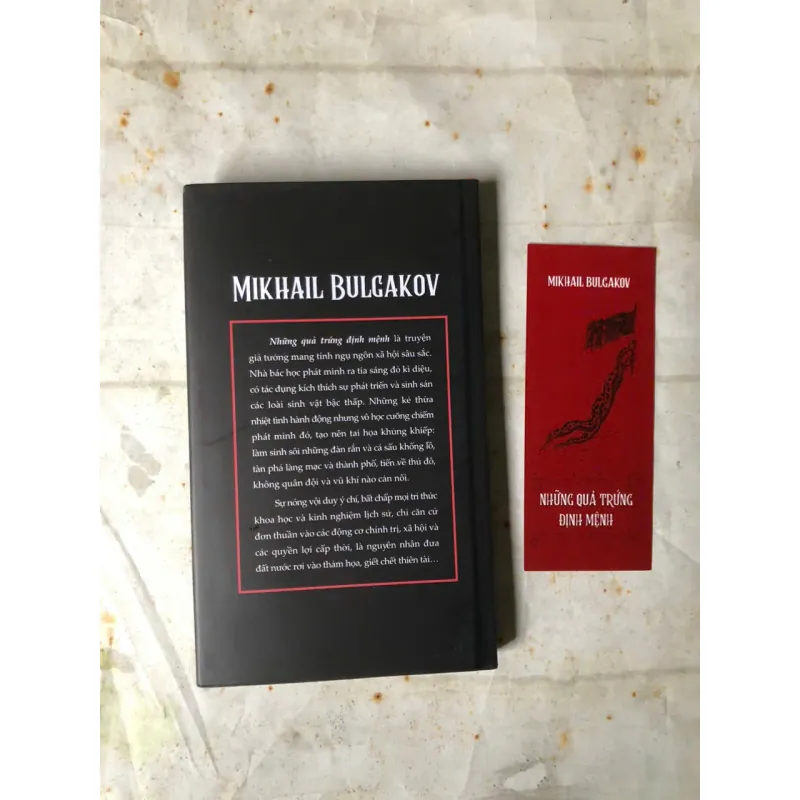 Những Quả Trứng Định Mệnh - Mikhail Bulgakov (bìa cứng giới hạn 666 bản) 759041
