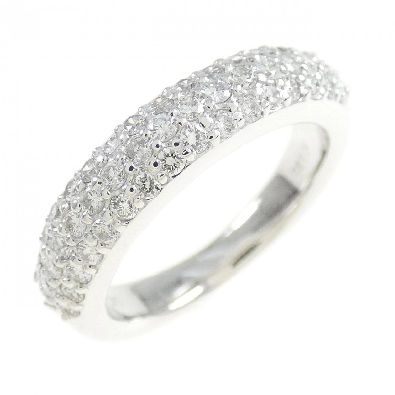 Nhẫn kim cương Pavé K18WG 0.49CT - Hàng hiệu Authentic 855636