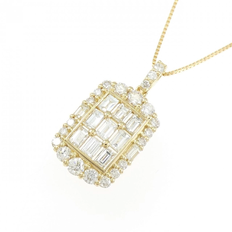 Dây chuyền kim cương K18YG 1.00CT - Hàng hiệu Chính hãng 858777