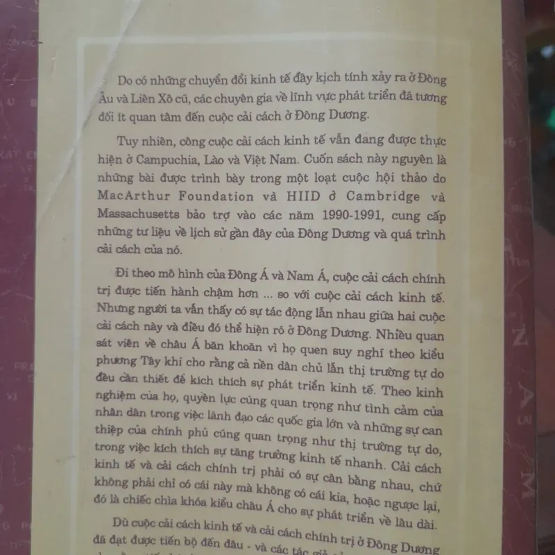 Những thách thức trên con đường cải cách ở Đông Dương 789615