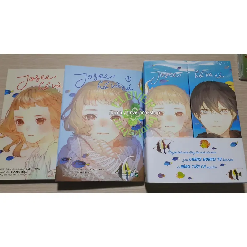 115K/bộ - Boxset Josee, Hổ Và Cá - Truyện Tranh / Manga 791429