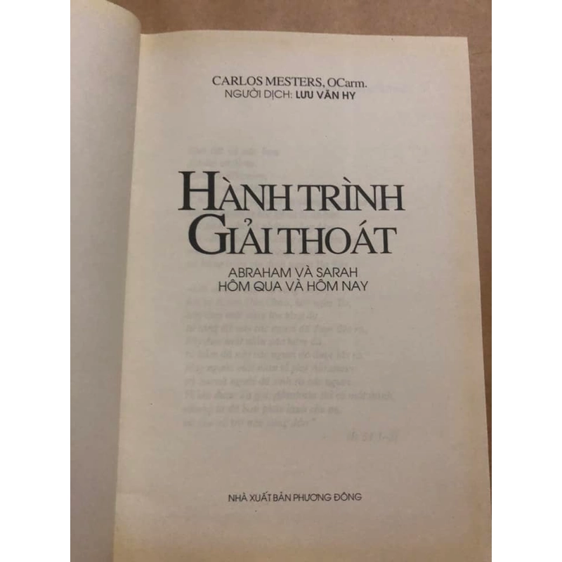 Sách Hành trình giải thoát - Abraham và Sarah 306737