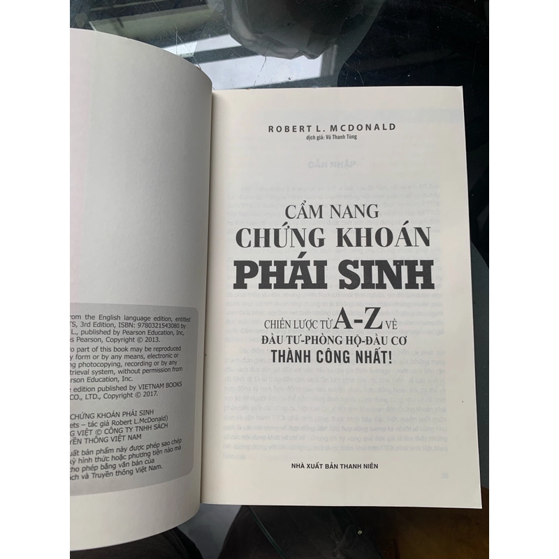 Cẩm nang chứng khoán Phái Sinh. Chiến lược từ A-Z 533832