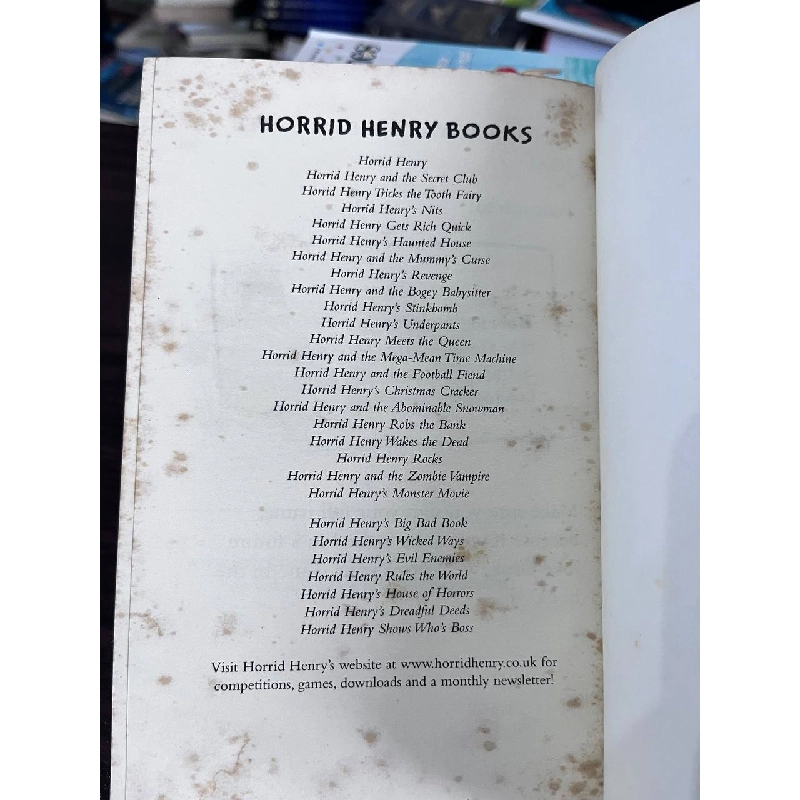 Horrid Henry's Jolly Joke Book - Francesca Simon 935209