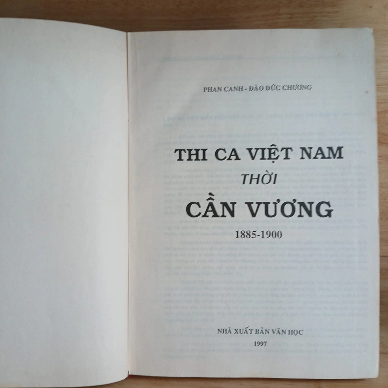 Thi Ca Việt Nam Thời Cần Vương (1885 - 1900) - Phan Canh, Đào Đức Chương 477647