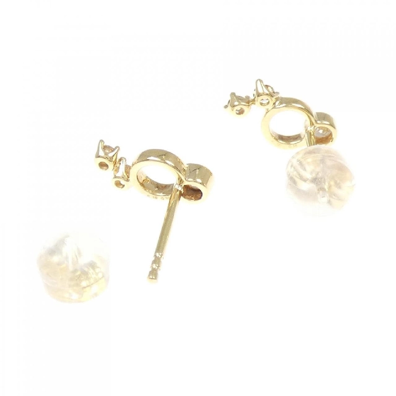 K18YG Bông tai kim cương 0.20CT - Hàng hiệu Chính hãng 870886