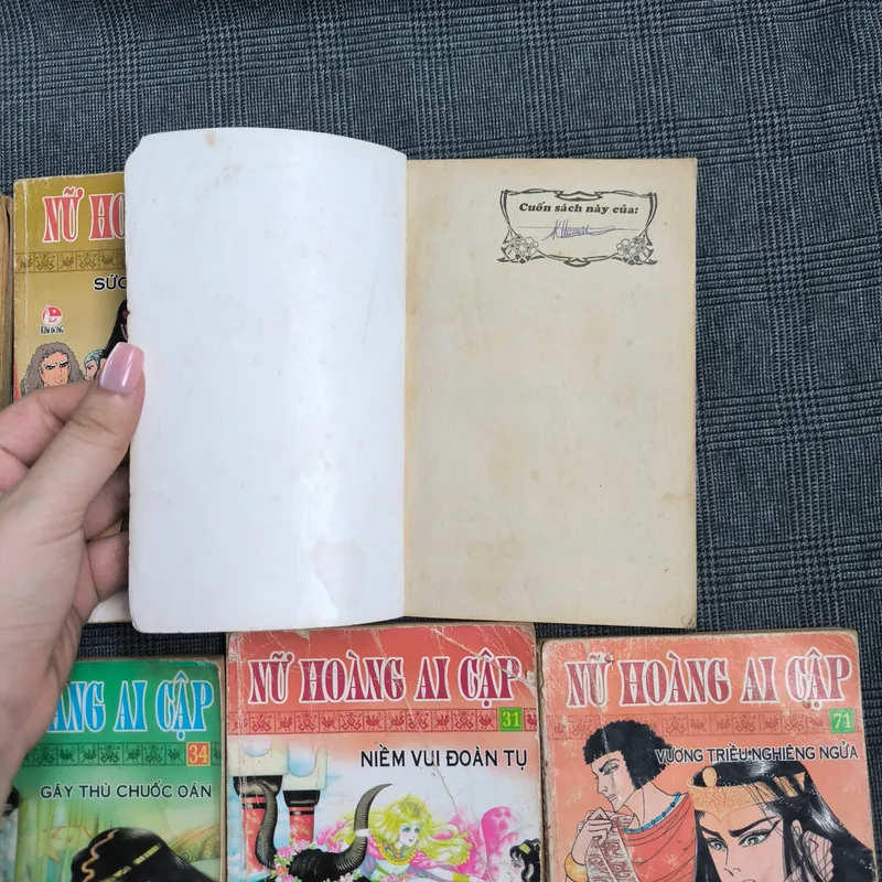 Nữ Hoàng Ai Cập (7 cuốn) - Tập 31 35 36 37 40 71 560346