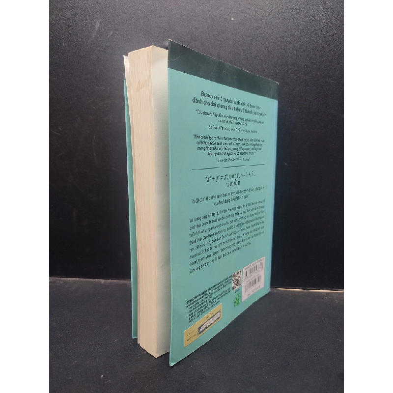 Định lý cuối cùng của Fermat - Simon Singh 2019 mới 85% có viết trang đầu HCM0305 khoa học 140222