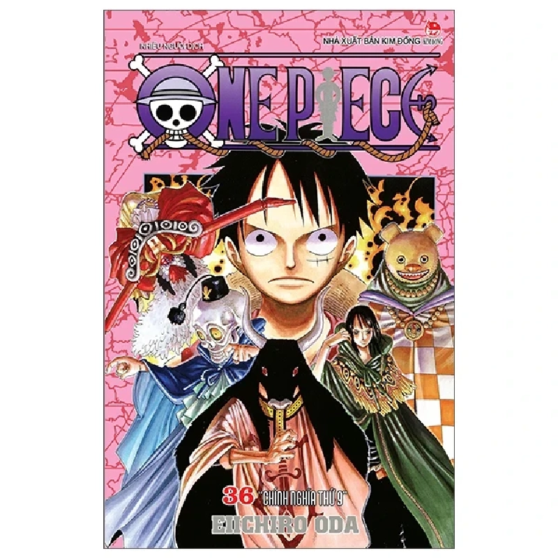 One Piece - Tập 36: Chính Nghĩa Thứ 9 - Eiichiro Oda (Mới 100%) Truyện tranh, NXB Kim Đồng - SÁCH ĐẠI HỌC 486765