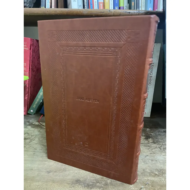 Kiêu hãnh và định kiến - sách decor bìa giả da 799643