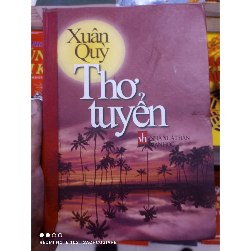 (Sách cũ SCGR) Thơ tuyển Xuân Quỳ VAVO Blogmeo090426 1014483