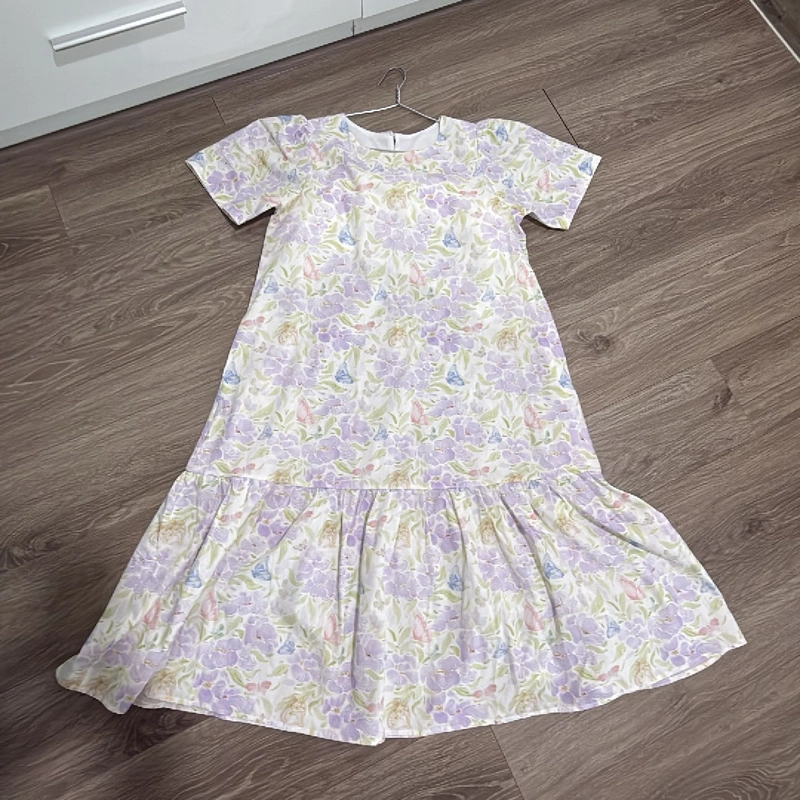 Đầm kate Hàn mềm mát Sz M 455003