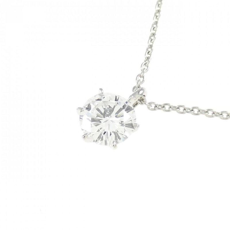 PT Dây chuyền kim cương 0.444CT F SI1 Tốt - Hàng hiệu Chính hãng 876061