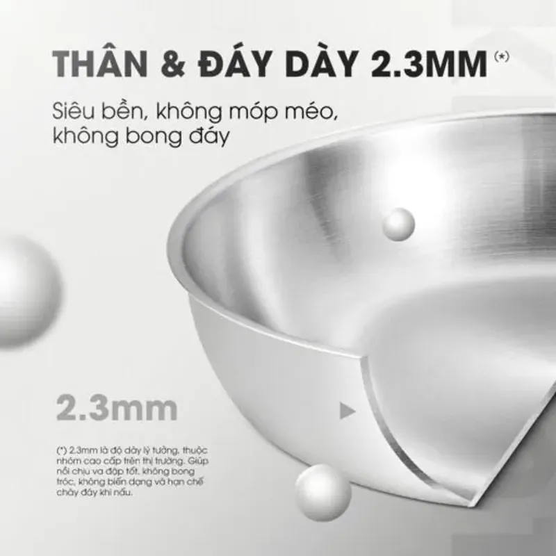 Chảo rán inox liền khối cao cấp KALITE KFP2401 577477