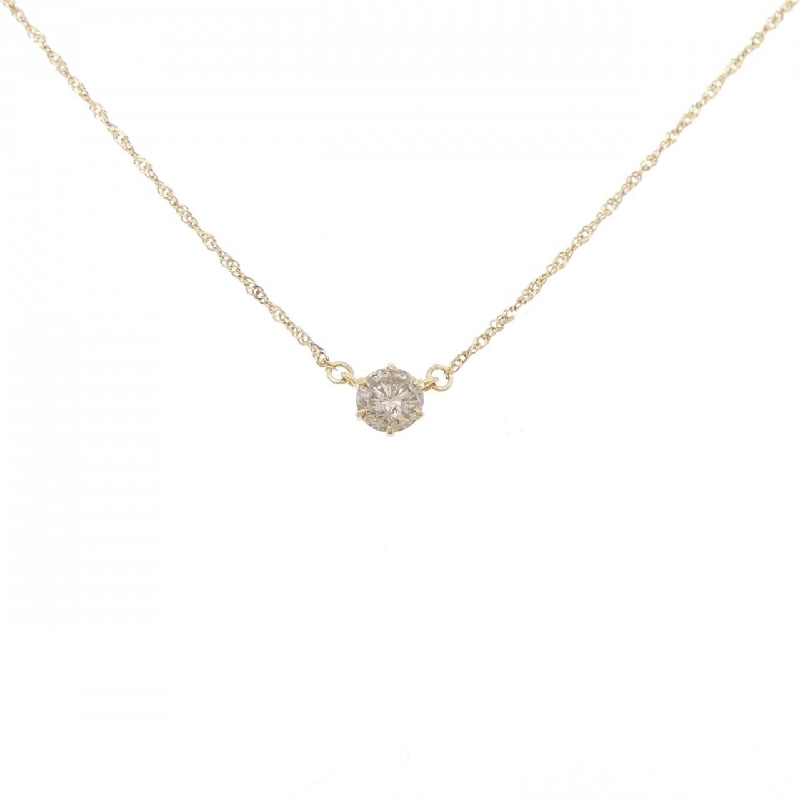 K18YG Dây chuyền kim cương 0.3CT - Hàng hiệu Chính hãng 862196