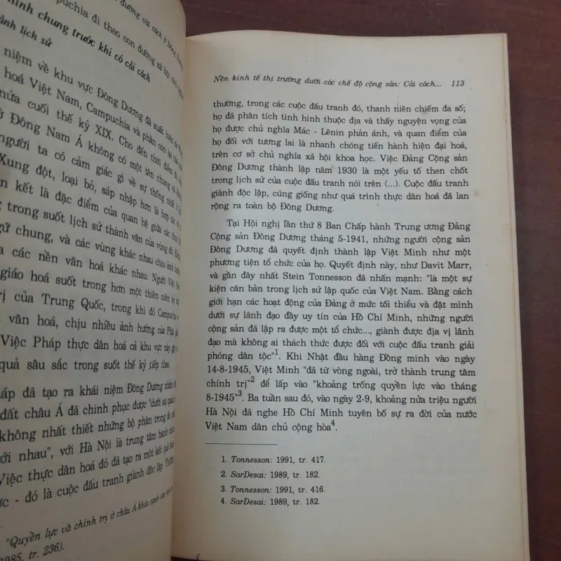 NHỮNG THÁCH THỨC TRÊN CON ĐƯỜNG CẢI CÁCH Ở ĐÔNG DƯƠNG - BORJE LJUNGGREN 739647