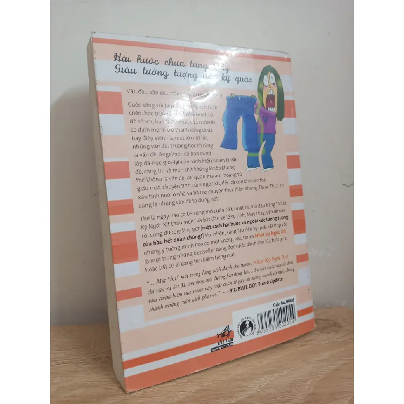 [Phiên Chợ Sách Cũ] Nhật Ký Ngốc Xít (2014) - Jim Benton S1507 504662