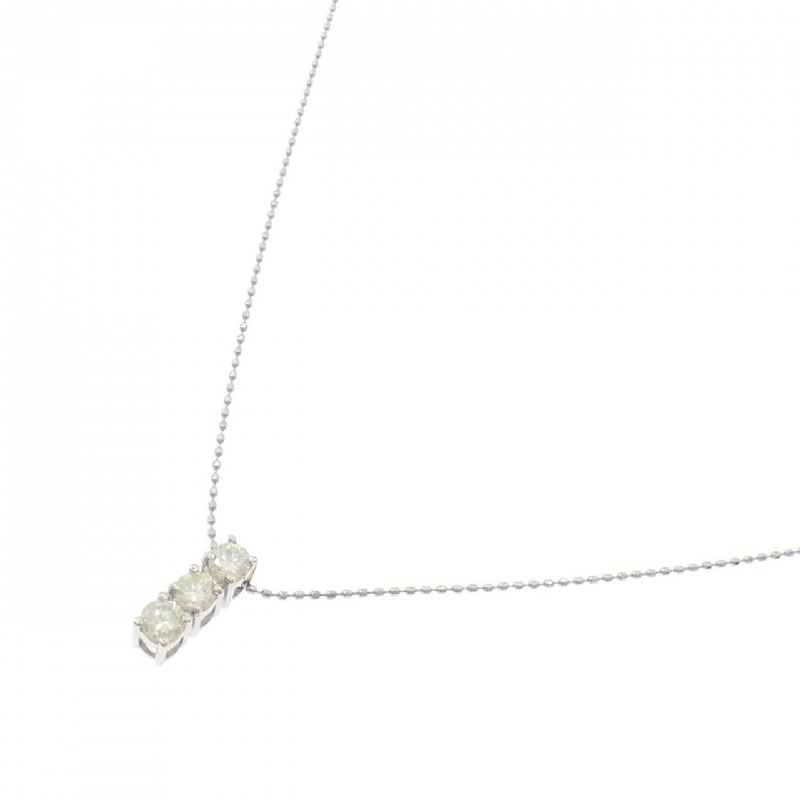 Dây chuyền kim cương ba viên PT900/PT850 0.50CT - Hàng hiệu Chính hãng 862143