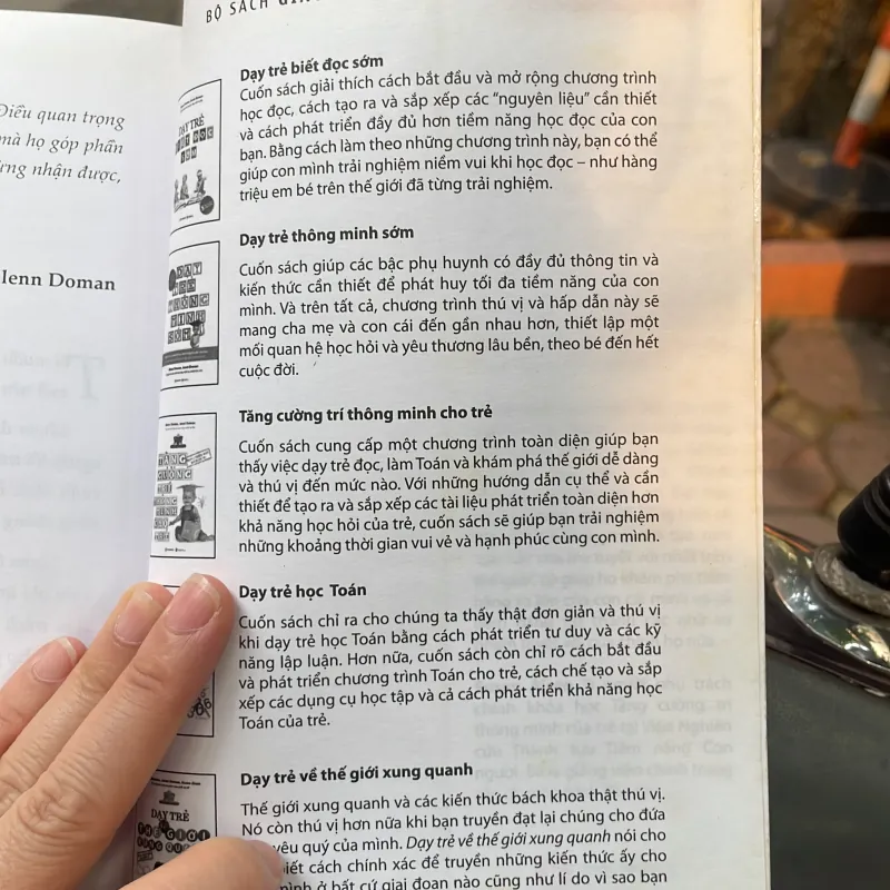 Dạy trẻ về thế giới xung quanh - giáo dục sớm và thiên tài - glenn doman 1027296