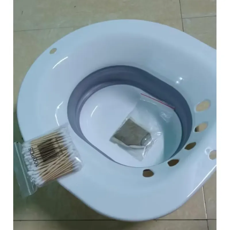 Chậu xông vùng kín gấp gọn loại to, chậu xông điều trị TRÍ hiệu quả 599864