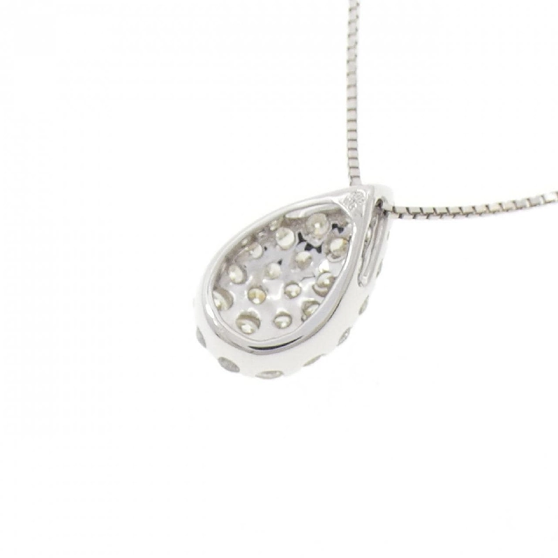 K18WG Dây chuyền kim cương - Hàng hiệu Authentic 856173