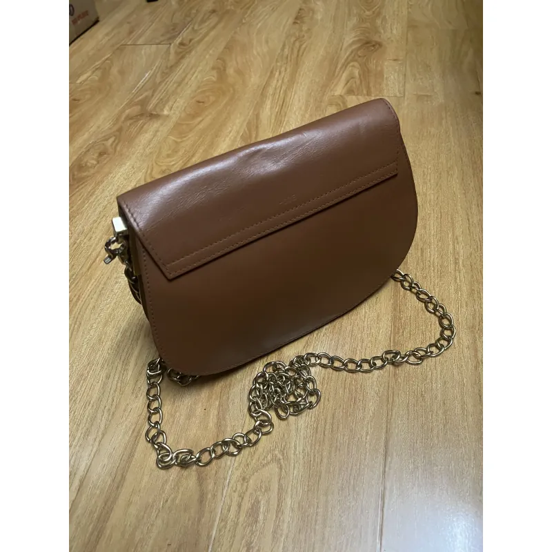 Túi nữ size 23*16*7 da mộc phom bầu 2hand 925654