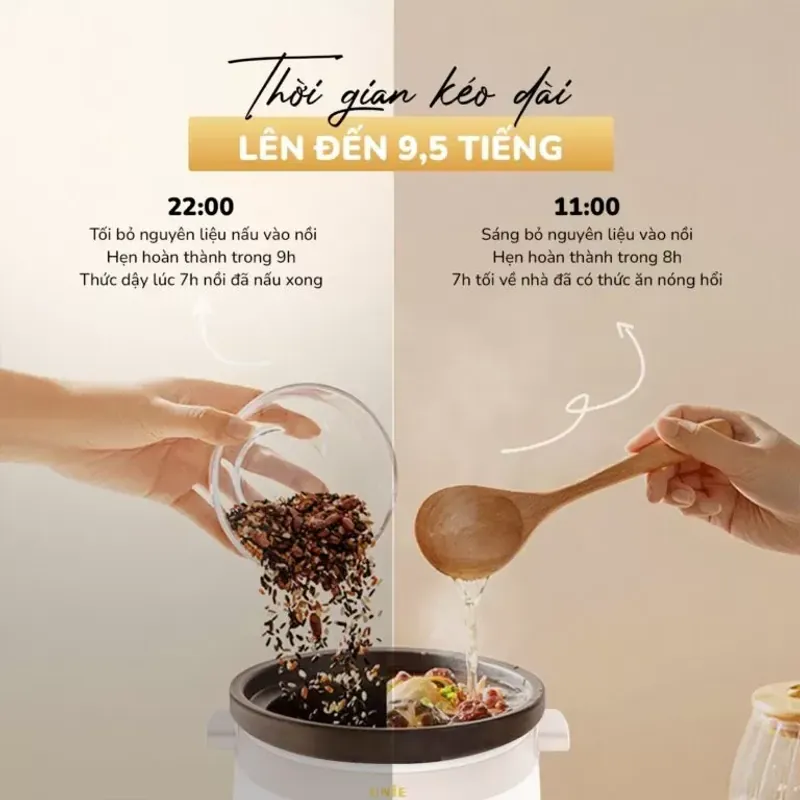 Nồi kho hầm UNIE USC308 – 8 chức năng nấu, tiện lợi cho gia đình 573145