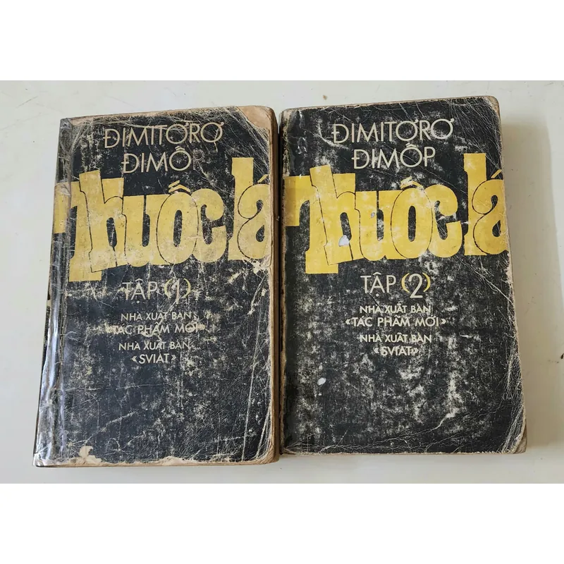 Trọn bộ 2 tập tiểu thuyết THUỐC LÁ, tác giả Dimitar Dimov 703638