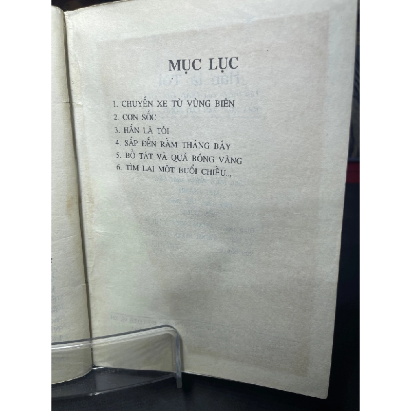 Hắn là tôi 1997 mới 60% ố vàng Trần Gia Thái HPB0906 SÁCH VĂN HỌC 351915