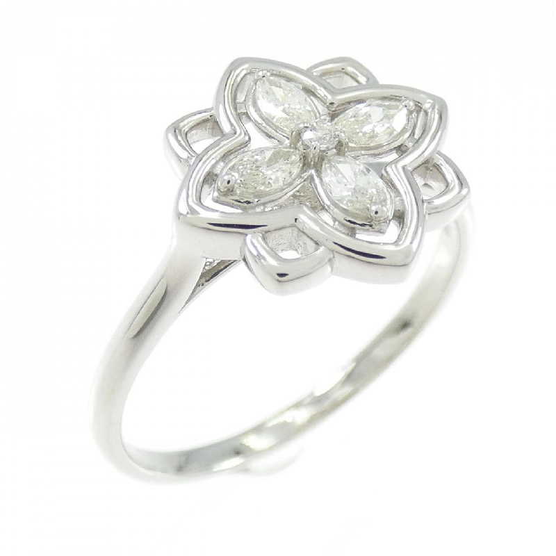 【Sản phẩm mới】Nhẫn kim cương PT900 hình hoa 0.20CT 669221