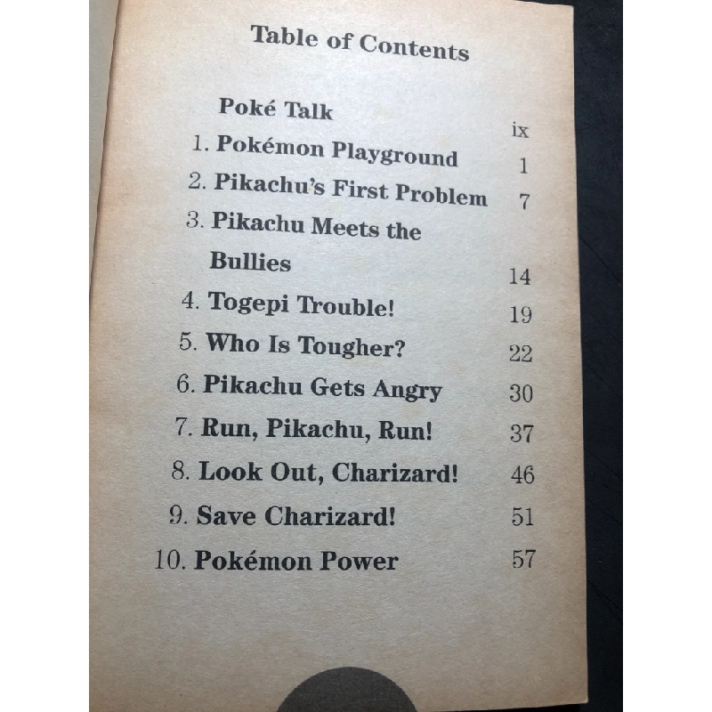 Pokemon pikachu's vacation mới 75% ố vàng SCHOLASTIC HPB1508 NGOẠI VĂN 458630