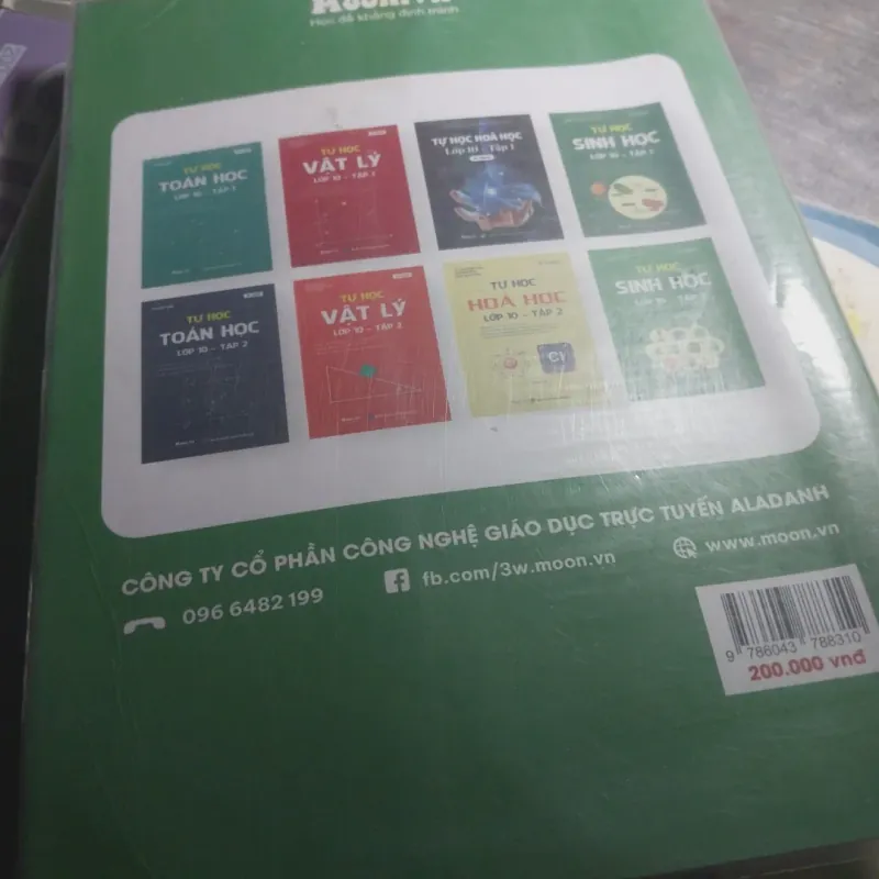 Sách tự học sinh học 10 tập 2 782401