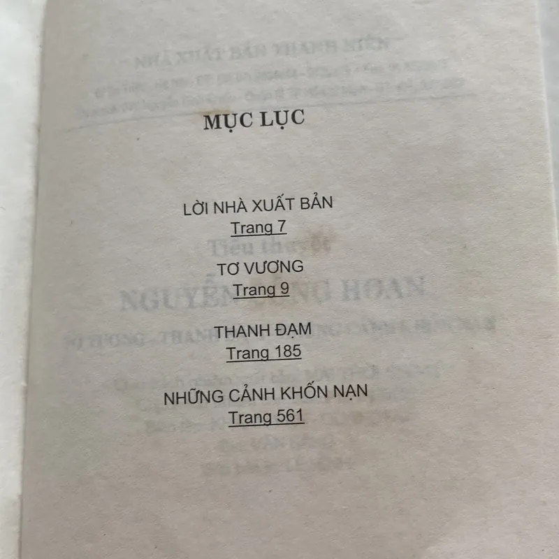 TIỂU THUYẾT NGUYỄN CÔNG HOAN, bản bìa cứng (XB 2002) 590717