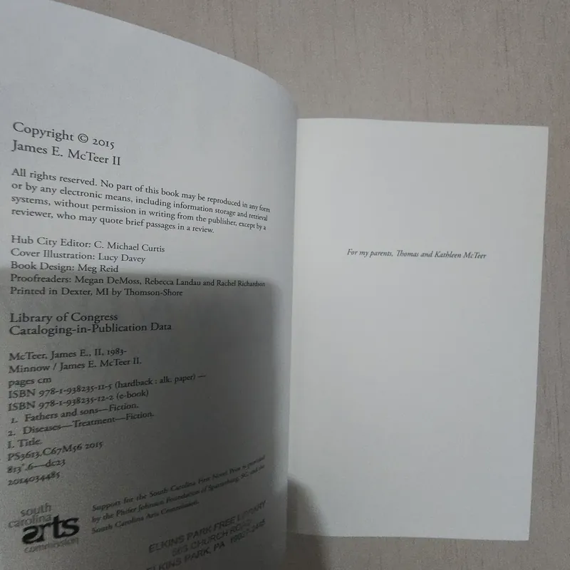 Sách Minnow của James Mc Teer II mới 90% 714694