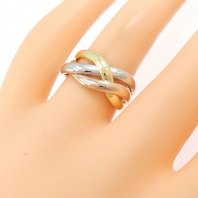 Nhẫn K18YG/PT900/K18PG - Hàng hiệu Authentic 854363