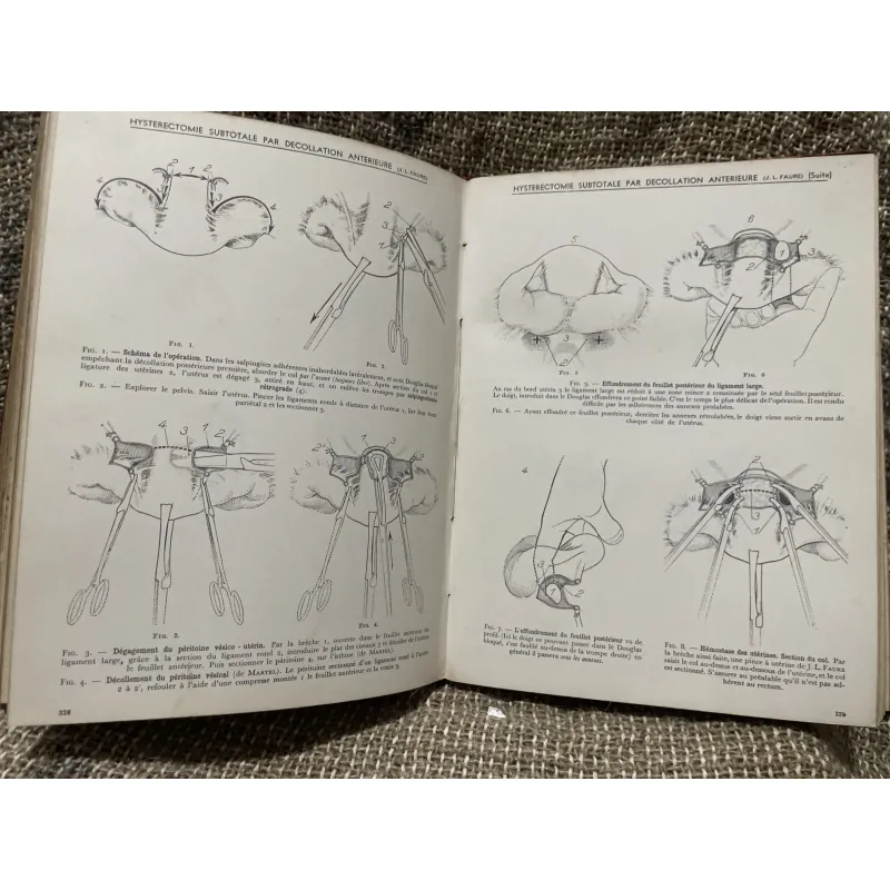 Kthuật phẫu thuật bằng hình ảnh -TECHNIQUE CHIRURGIEALE EN FIGURES G.JEANNENEY& J.MAGENDIE 1006345