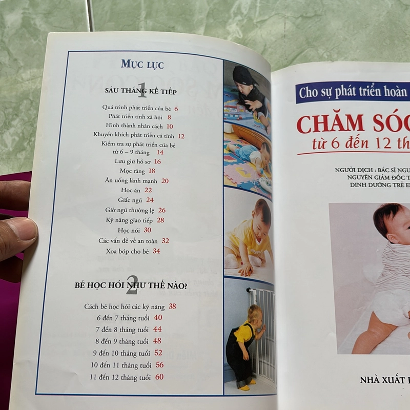 Sách Chăm sóc con 6 đến 12 tháng 505034