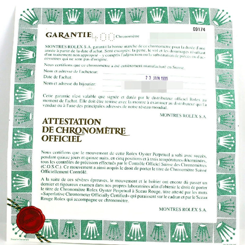 Đồng hồ Rolex Datejust 69174 SSxWG tự động U - Hàng hiệu chính hãng 873826